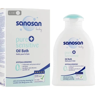 Масло-уход "pure+sensitive" "sanosan" 200 мл