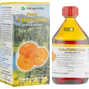 Масло тыквенное Фитолик 100 мл