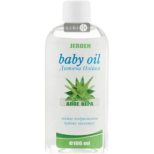 Масло детское Jerden Baby Oil с маслом алоэ 100 мл
