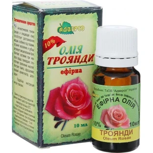 Масло эфирное Адверсо Розовое 10%, 10 мл