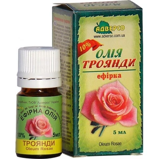 Олія ефірна Адверсо Трояндова 10%, 5 мл