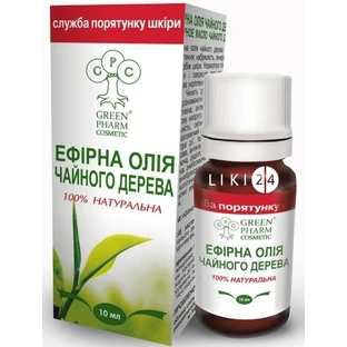 Ефірна олія Green Pharm Cosmetic чайне дерево 10 мл