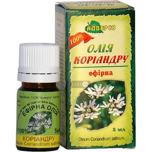 Масло эфирное Адверсо Кориандра 5 мл