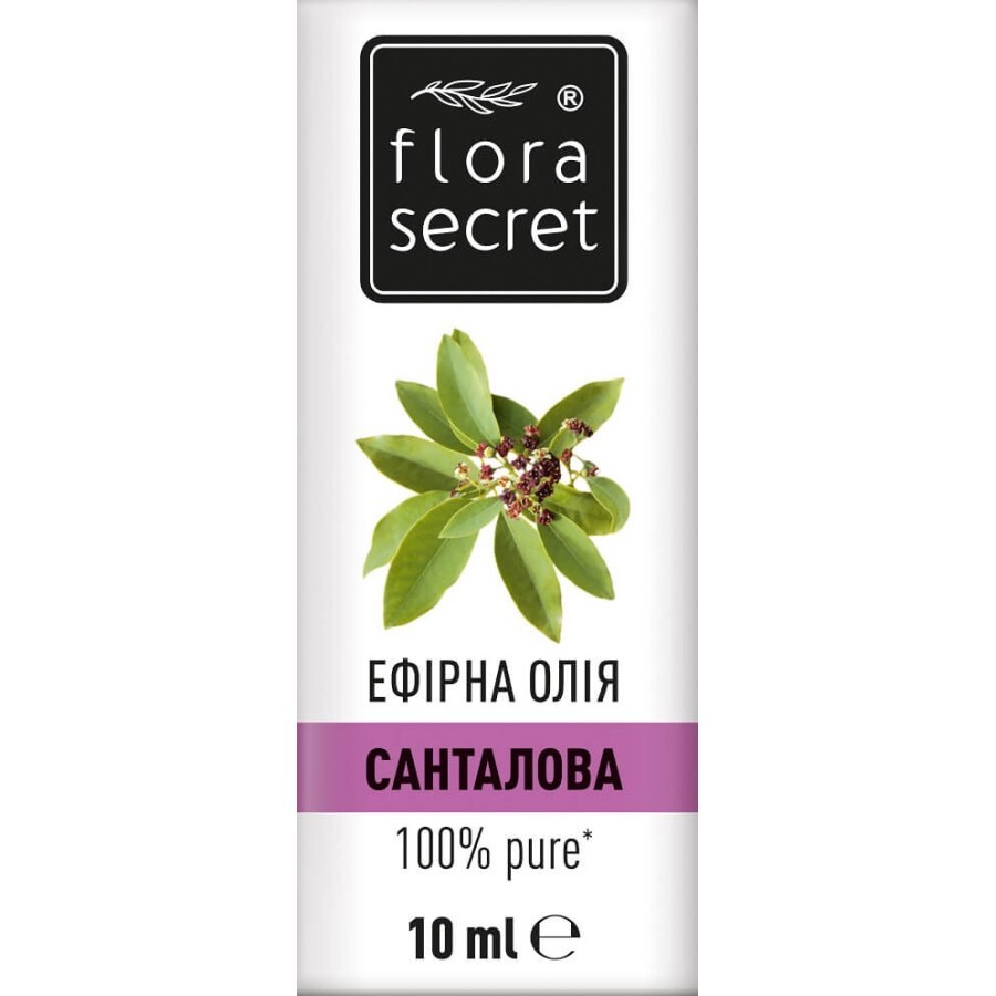 Ефірна олія Flora Secret Сандалова 10 мл: ціни та характеристики