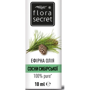 Эфирное масло Flora Secret Сосны сибирской 10 мл