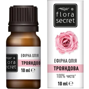 Олія ефірна трояндова Flora Secret, 10 мл