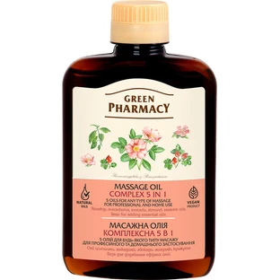 Масло Green Pharmacy Массажное комплексное 5 в 1, 200 мл