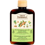 Масло Green Pharmacy Упругое тело для массажа и ухода, 200 мл