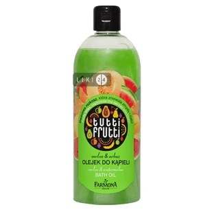 Масло мерцающее для ванны и душа Tutti Frutti Дыня и Арбуз Farmona 500 мл