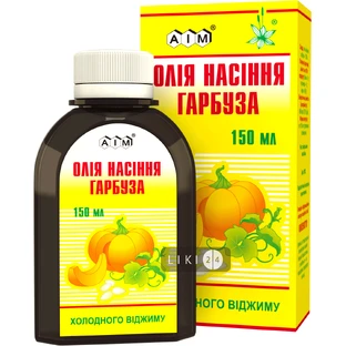 Олія насіння гарбуза 150 мл