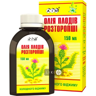 Масло плодов расторопши 150 мл