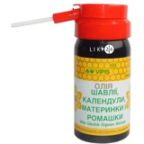 Олія шавлії, календули, материнки, ромашки аерозоль для горла олія аер. 31 г