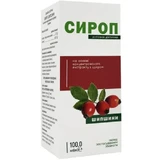 Сироп шиповника Красота и Здоровье концентрированный с сахаром 100 мл