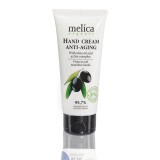 Омолоджуючий крем для рук Melica Organic з оливковою олією та активними компонентами 100 мл
