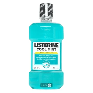 Ополаскиватель антибактериальный для ротовой полости Listerine Освежающая мята 500 мл