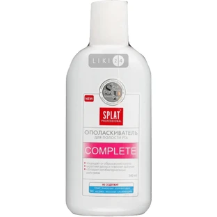 Ополаскиватель для полости рта Splat Professional Complete 340 мл 