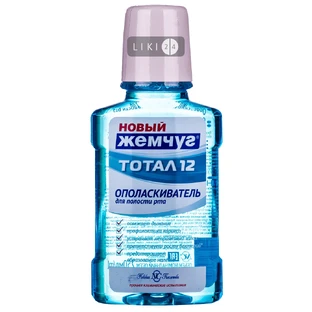 Ополаскиватель для полости рта Новый Жемчуг Тотал, 250 мл 
