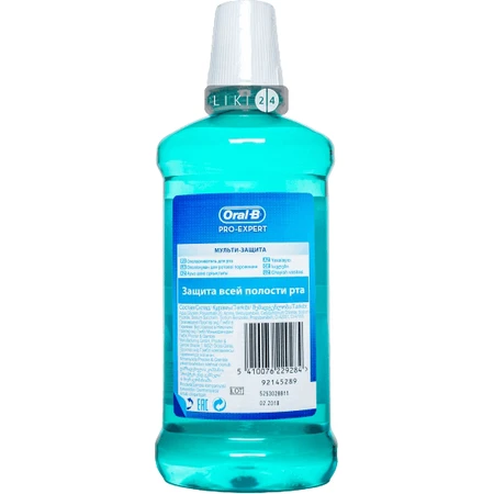 Ополаскиватель для ротовой полости Oral-B Pro-Expert Мульти-Защита 500 мл: цены и характеристики