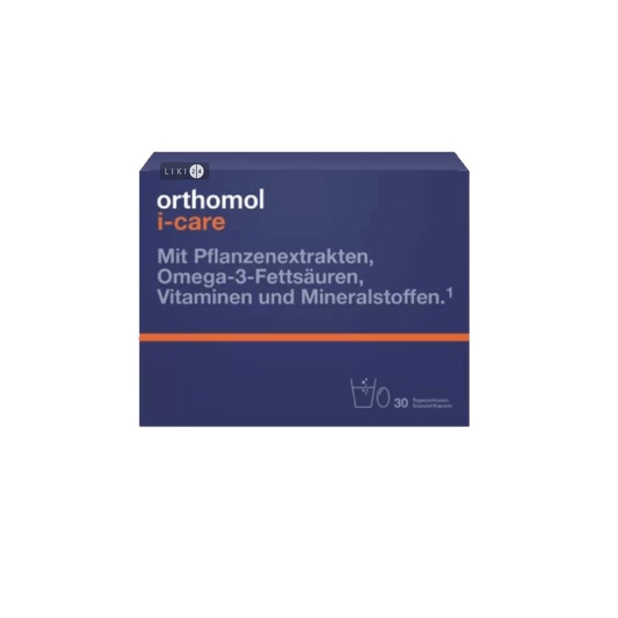 Orthomol I-Care гранули + капсули 30 днів: ціни та характеристики