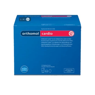 Orthomol Cardio гранулы + капсулы + таблетки здоровья сердца и сосудов 30 дней