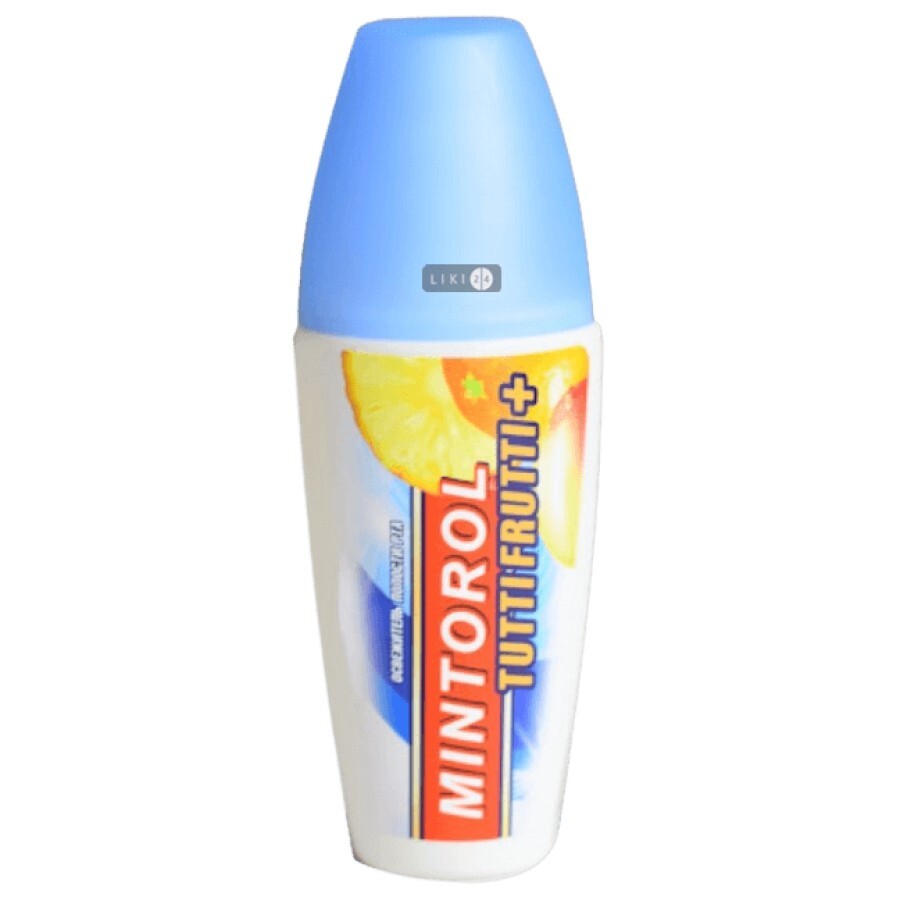 Освежитель для полости рта Mintorol Tuttifrutti+, 25 мл: цены и характеристики