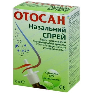 Отосан назальный спрей спрей назал. фл. 30 мл