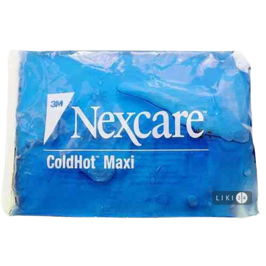 Охолоджуючий-зігріваючий гелевий пакет nexcare cold hot pack 11 см х 27 см: ціни та характеристики