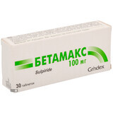 Бетамакс табл. 100 мг блістер №30