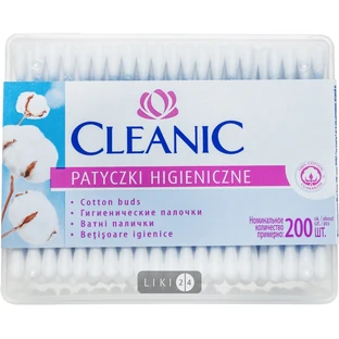 Ватные палочки Cleanic Классик 200 шт