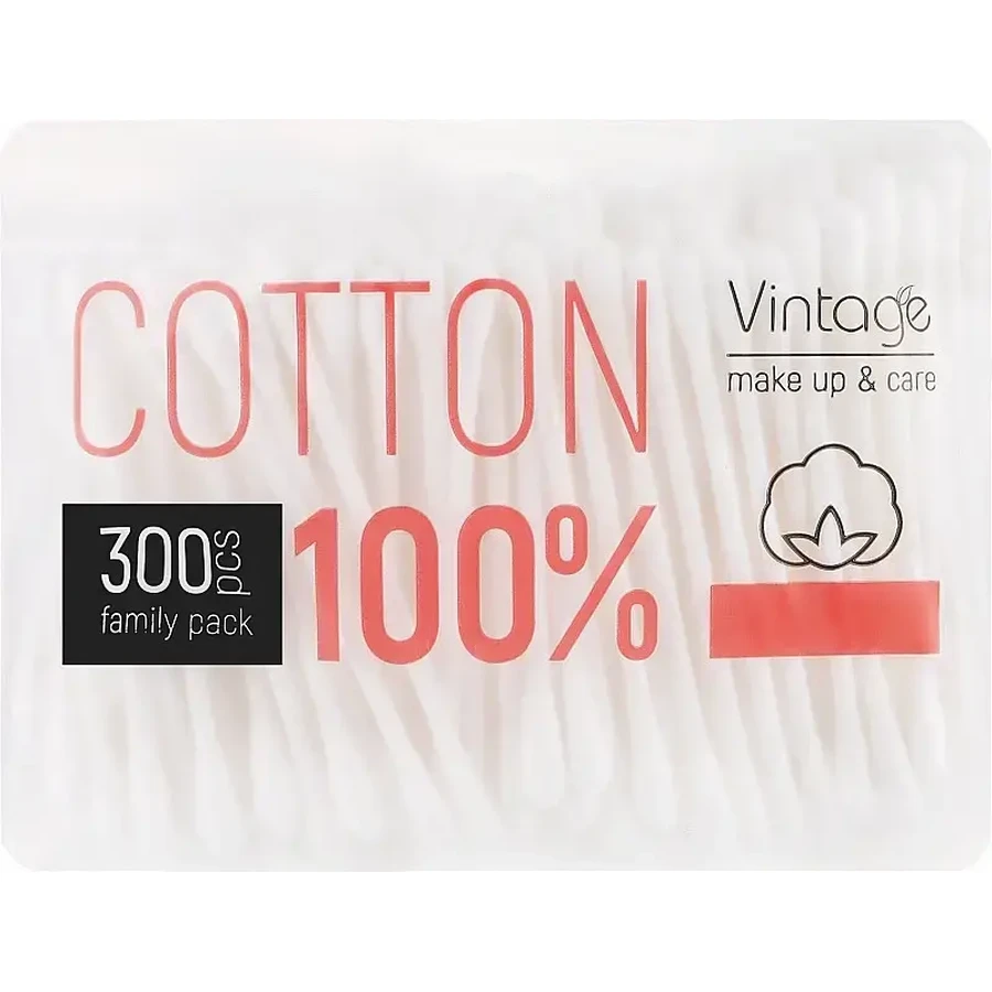 Гигиенические ватные палочки Vintage 300 шт: цены и характеристики