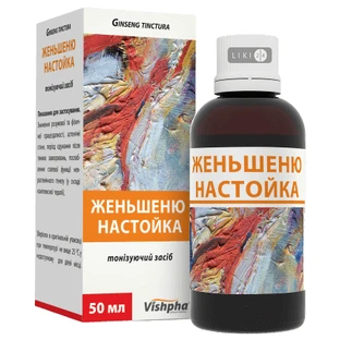 Женьшеню настоянка 50 мл фл.