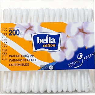 Ватные палочки Bella Cotton 200 шт