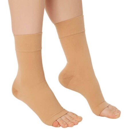 Носки Variteks 801 антиварикозные на голеностопный сустав, компрессия 15-18, размер 6