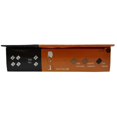 Панчохи Tonus Elast 0402 Lux (18-21 мм рт.ст.) медичні еластичні компресійні універсальні з миском, розмір 2, 1 зріст, чорний: ціни та характеристики