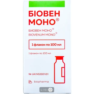 Біовен Моно р-н д/ін. пляшка 100 мл