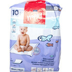 Пелюшки для немовлят Bella Baby Happy 60x60 см 10 шт: ціни та характеристики