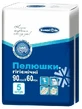 Пелюшки для немовлят Білосніжка гігієнічні 90х60 см №5