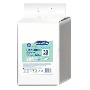 Одноразовые пеленки Белоснежка Soft Normal (90х60 см) 30 шт.