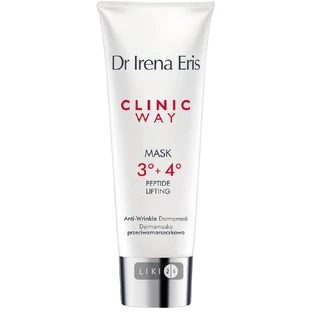Дермомаска Пептидний ліфтинг Dr. Irena Eris 3°-4° догляд за обличчям серії Clinic Way 