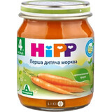Первая детская морковь hipp 125 г