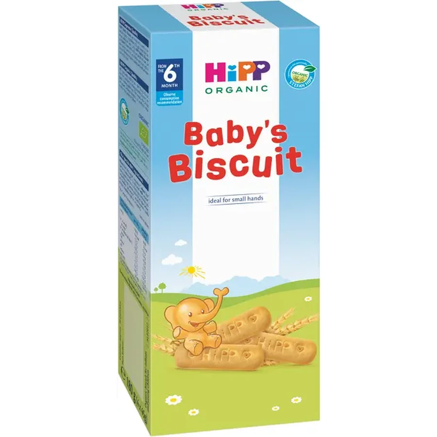 Органічне печиво HiPP Organic Baby's Biscuit Перше дитяче з 6 місяців 180 г: ціни та характеристики