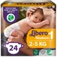 Підгузки дитячі "libero" Baby Soft 1 (Newborn) №24