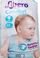 Підгузки дитячі Libero Comfort 4 Maxi 20 шт