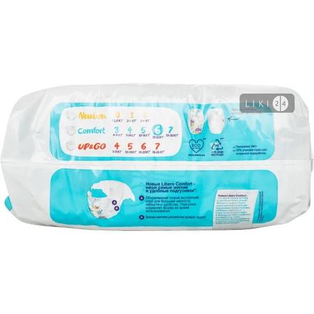 Подгузники Libero Comfort 6 16 шт: цены и характеристики