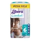 Подгузники Libero Comfort 6 72 шт
