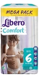Підгузки Libero Comfort 6 72 шт