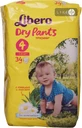 Підгузки Libero DryPants 4 Maxi 34 шт