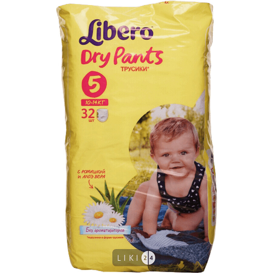 Подгузник Libero DryPants 5 Maxi 32 шт: цены и характеристики