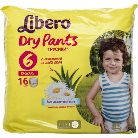 Підгузки Libero DryPants 6 Maxi 16 шт