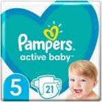 Подгузники детские Pampers Active Baby Junior 5 (11-16 кг) №21: цены и характеристики
